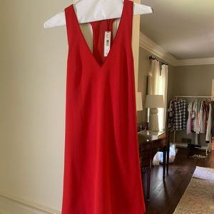 NWT Alice + olivia Sleeveless Racerback dress sz M